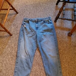 American eagle curvy stretch mom jeans